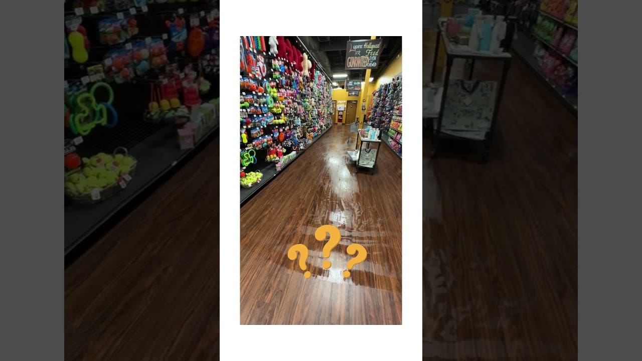 Wet Floor Sign Failure. Place The Sign Near The Hazard!