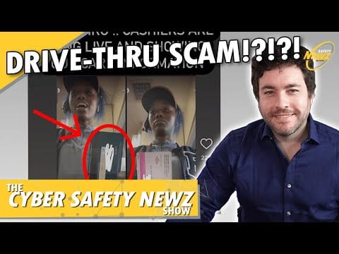 Cyber crimes at the Drive-Thru? [TikTok User Exposed]