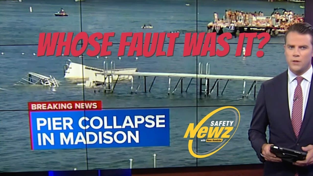 University of Madison Lakefront Bridge Collapses With Dozens of Students on it. Whose Fault Was it?