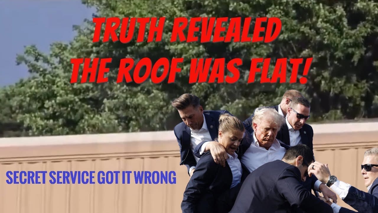 Shocking: Secret Service Sloped Roof Error with Trump Shooter. The Roof Was Flat!